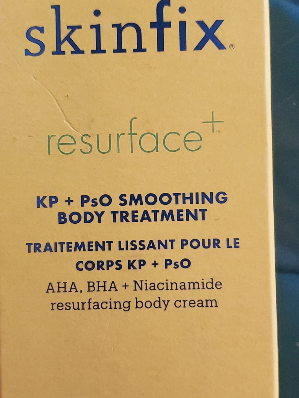 Skinfix Resurface KP + PsO Smoothing Body Treatment - Yellow Packaging